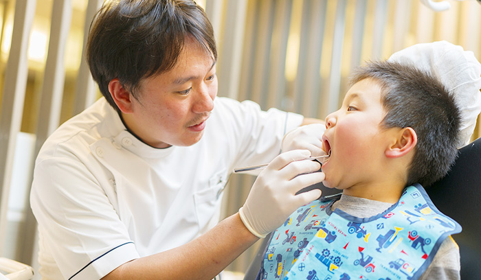 お子さんの歯を虫歯から守る小児歯科