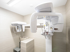精密な診断を行うために歯科用CTを導入しています